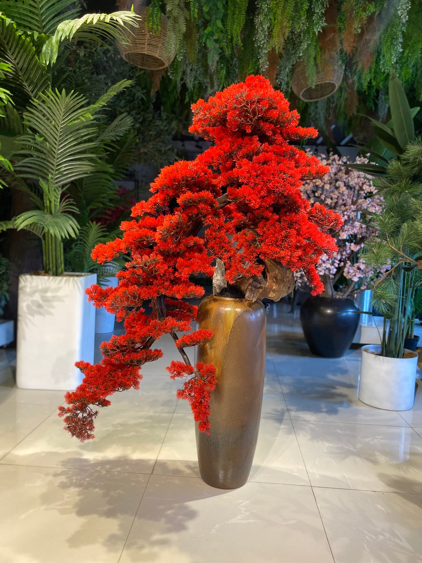 Luxury Cascade Artificial Bonsai Tree