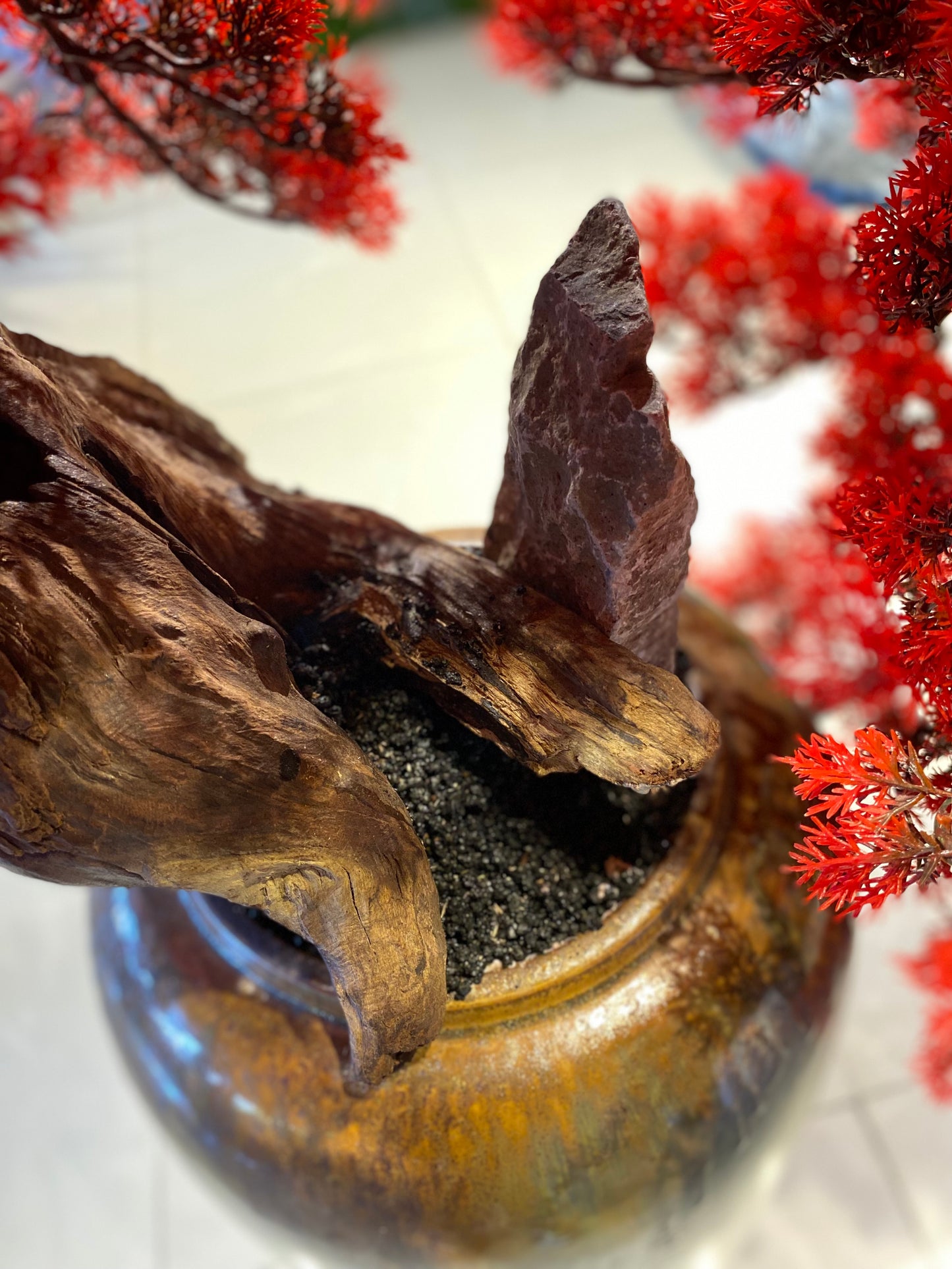 Luxury Cascade Artificial Bonsai Tree