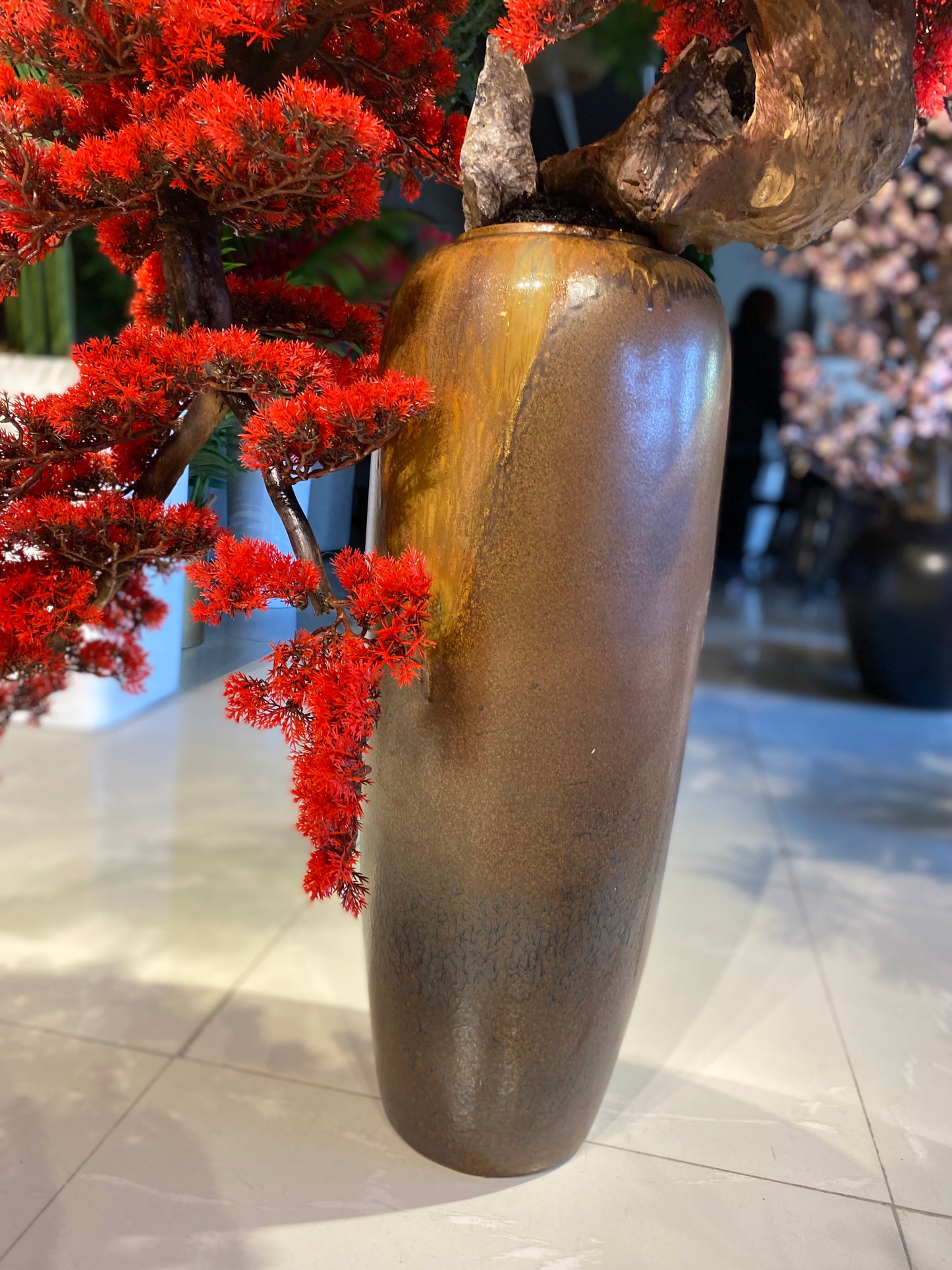 Luxury Cascade Artificial Bonsai Tree