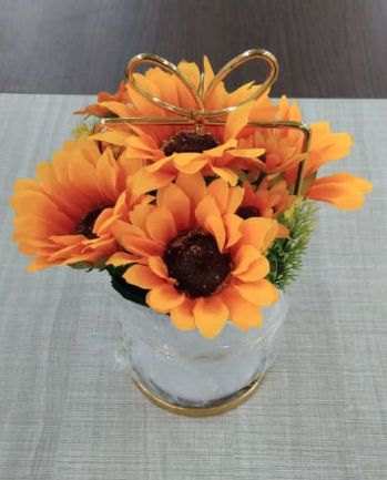 Sunflower Stand Ceramic